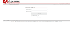 Desktop Screenshot of admin.agenne.com